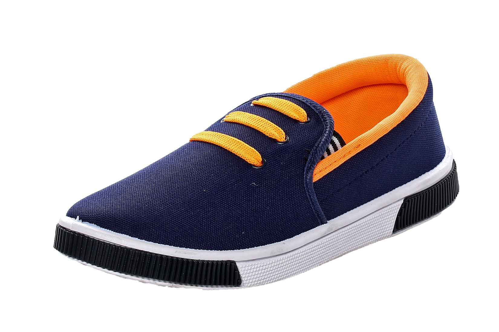 Buy Birdy Men'S Blue Orange Lofar Shoes Online @ ₹999 from ShopClues