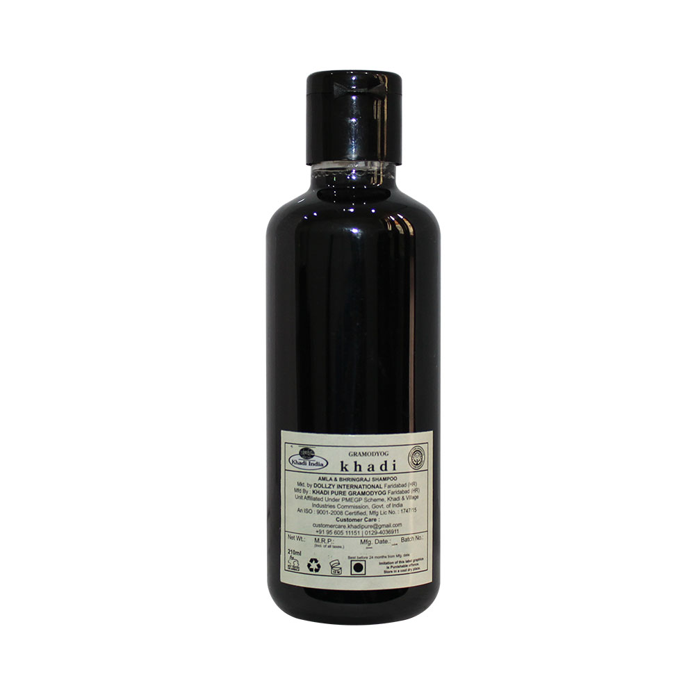 Khadi Herbal Amla And Bhringraj Shampoo