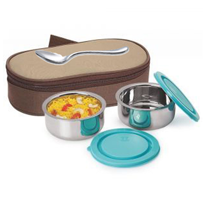 Buy Tiffin Lunch Box (2 Containers) Online @ ₹269 from ShopClues