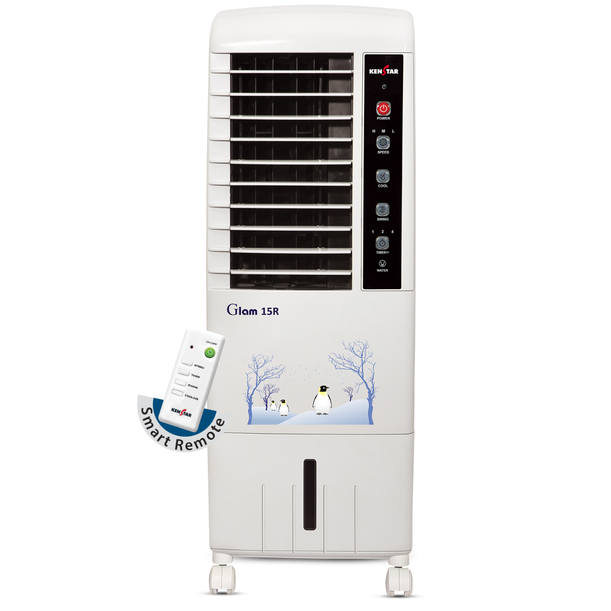 KENSTAR AIR COOLER NC TOWER GLAM 15 R REMOTE (KCT1RF4H-EBA) , Air coolers