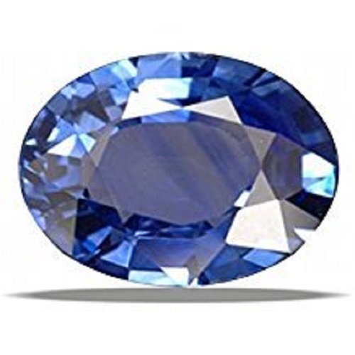 Saphir Bleu Naturel Certifié Neelam Stone (Ratti) - Effet Iridescent - Certification AGL/GGTL - Neuf Avec étiquettes