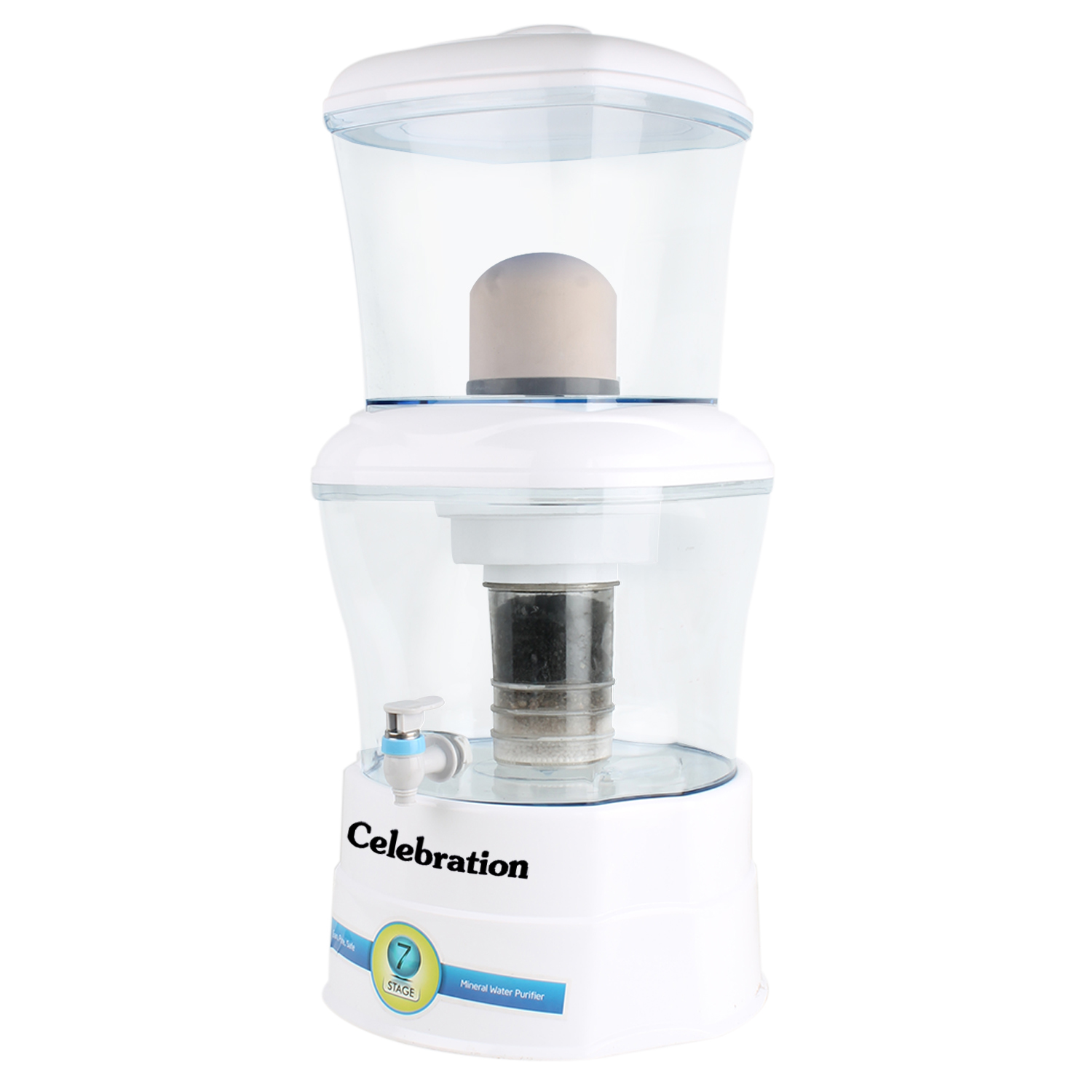 Purification Square Buy Celebration 16 Liters Non-Electronic Water Purifier (Square) White ...