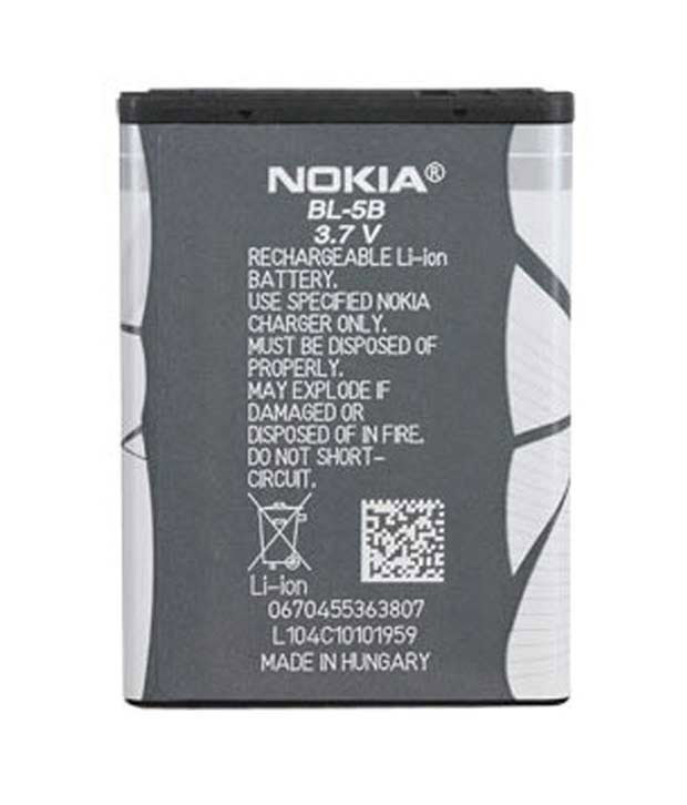 Buy Nokia BL-5B Battery Online @ ₹533 From ShopClues