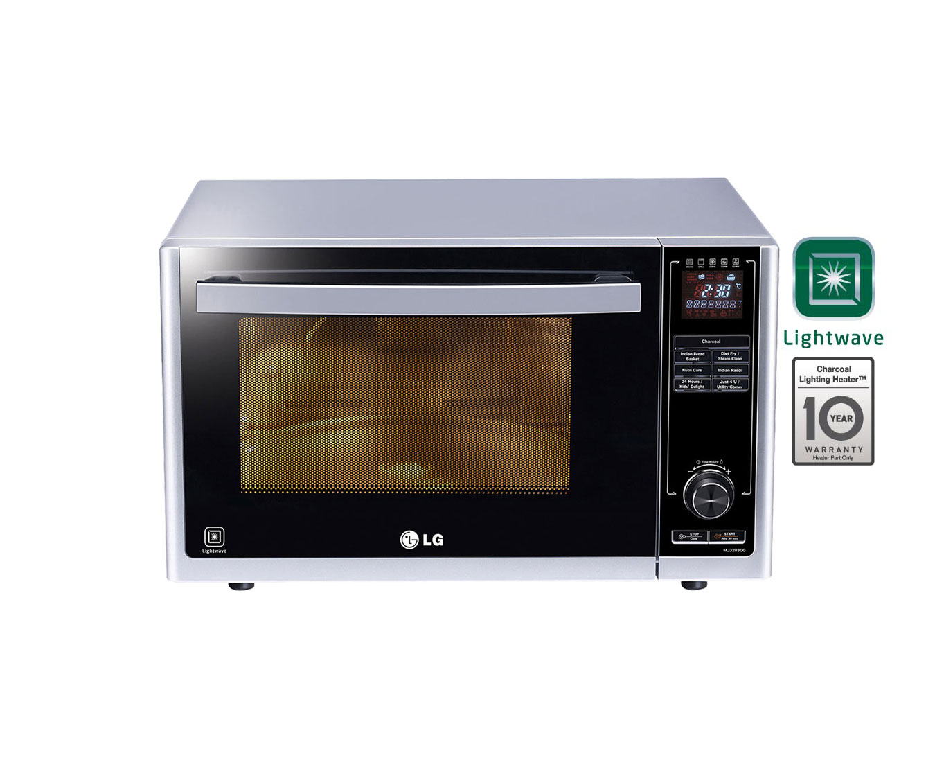 LG MJ3283BCG 32L Convection Microwave Oven (Silver) , Microwaves