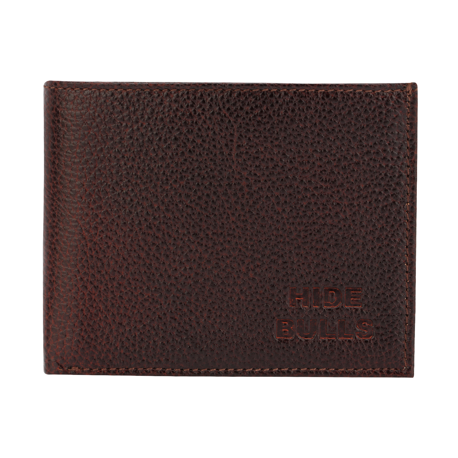 Bulls Hide Men Brown Genuine Leather Wallet