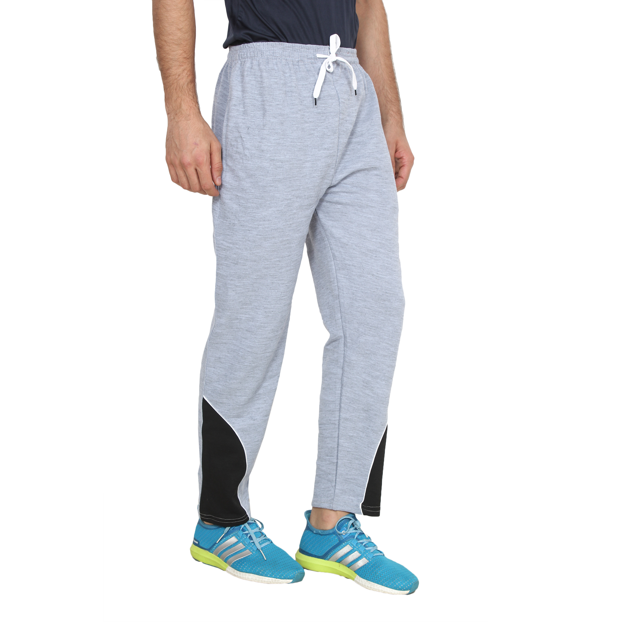 Buy Swaggy Solid Men's Grey Track Pants Online @ ₹499 from ShopClues