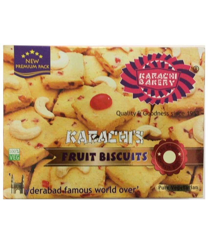 Buy Karachi Bakery Fruit Biscuits 400g Online ₹160 from ShopClues