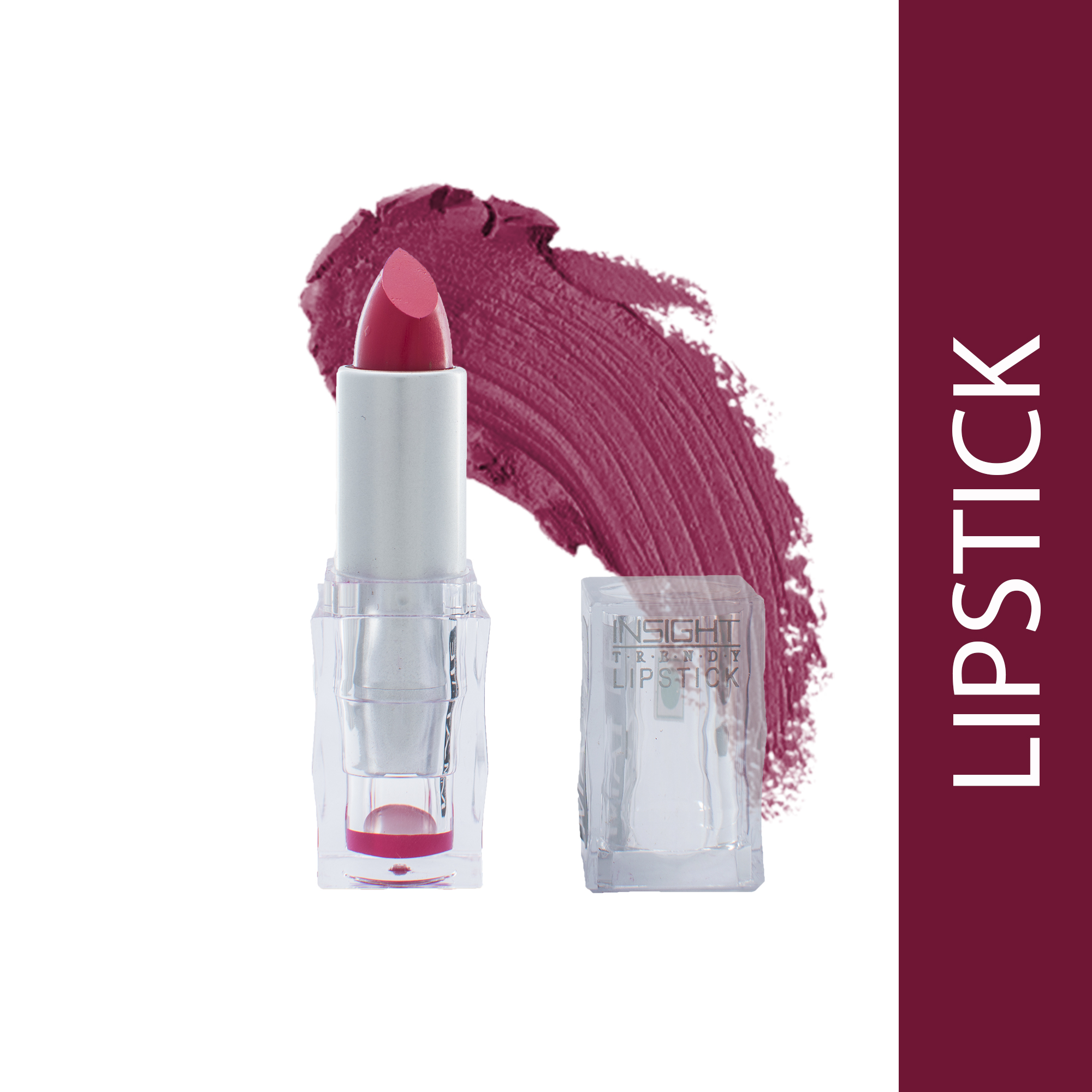 Buy INSIGHT Crystal Berry LIPSTICK LIPS WAX (4.2 GRMS-L-14#d54d44 ...