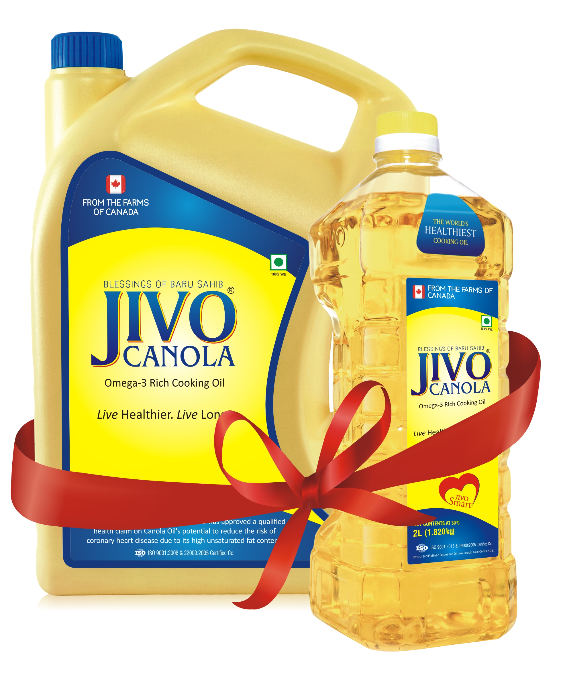 Buy Jivo Canola Refined Edible Oil 5+2 Liter Online ₹1049 from ShopClues