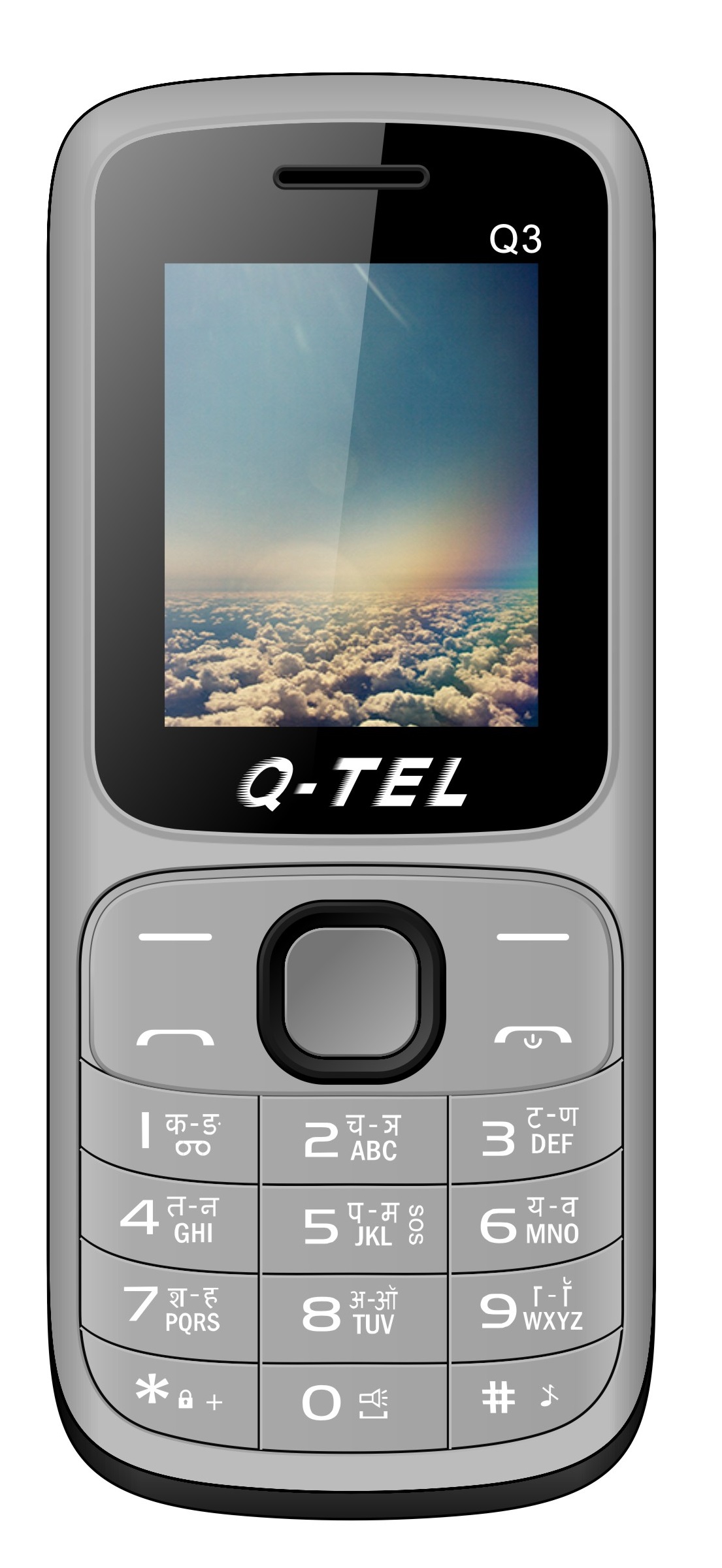 Buy Q-Tel Q3 (Dual Sim, 1.8 Inch Display, Multi Language Support, 800 ...
