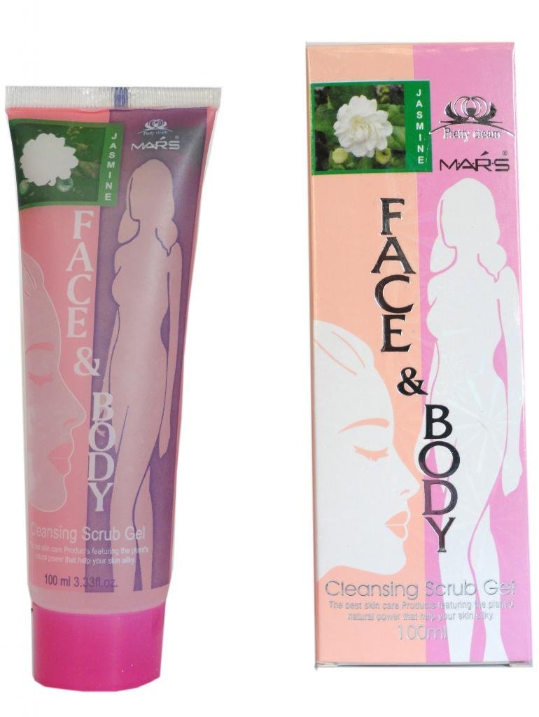 Mars Face & Body Cleansing Scrub Gel Alovera,