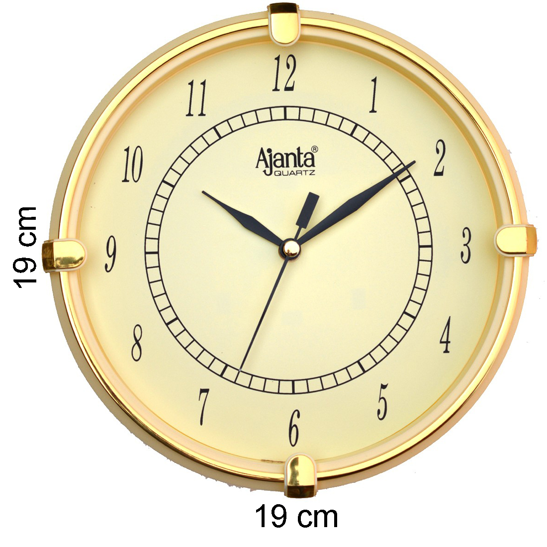 Buy Ajanta Round Wall Clock 411iv Online ₹399 from ShopClues