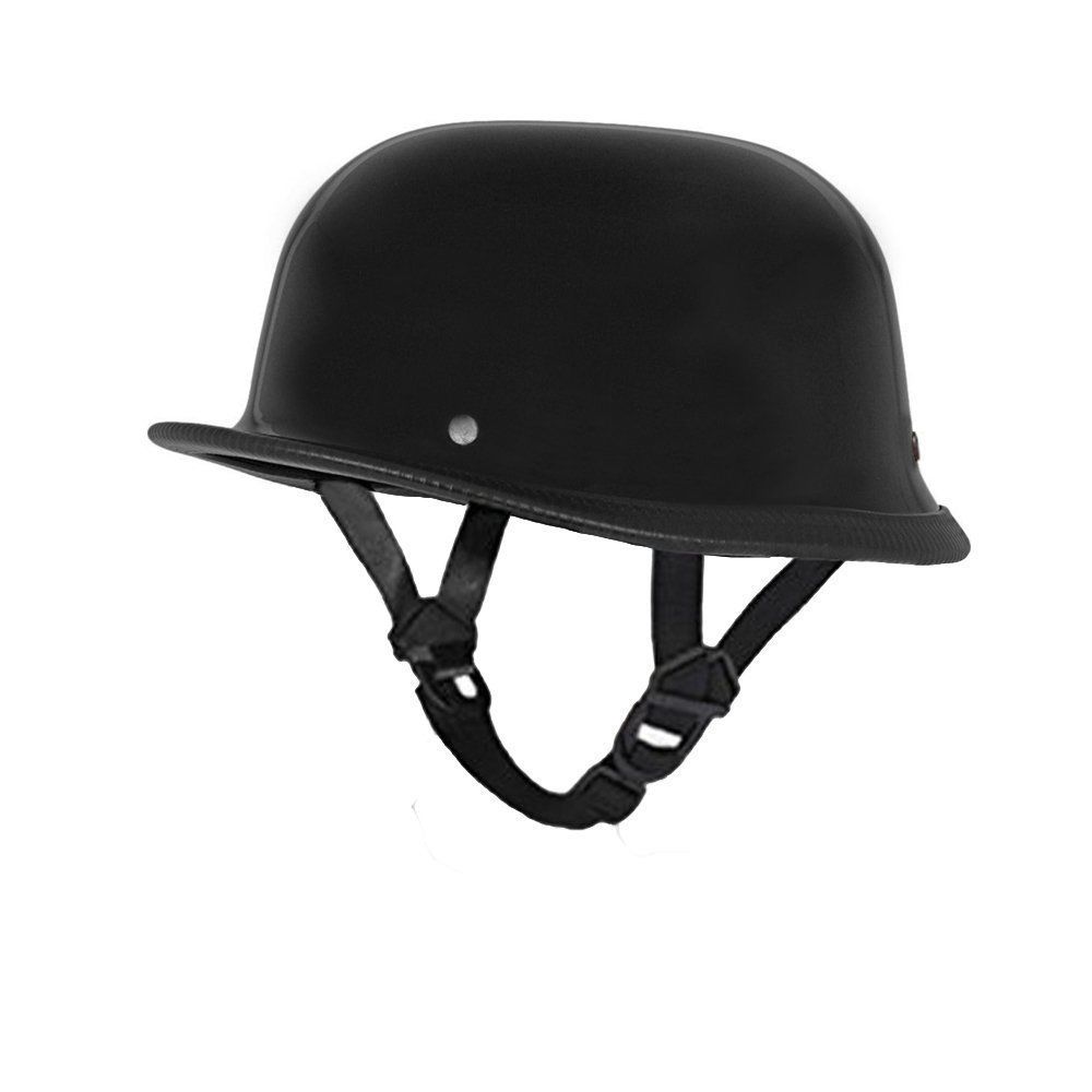 Buy Andride German Style Half Helmet (Gloss Black) Online ₹1299 from