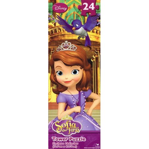 Buy Sofia The First Princess 24 Piece Tower Puzzle - One - Varied ...