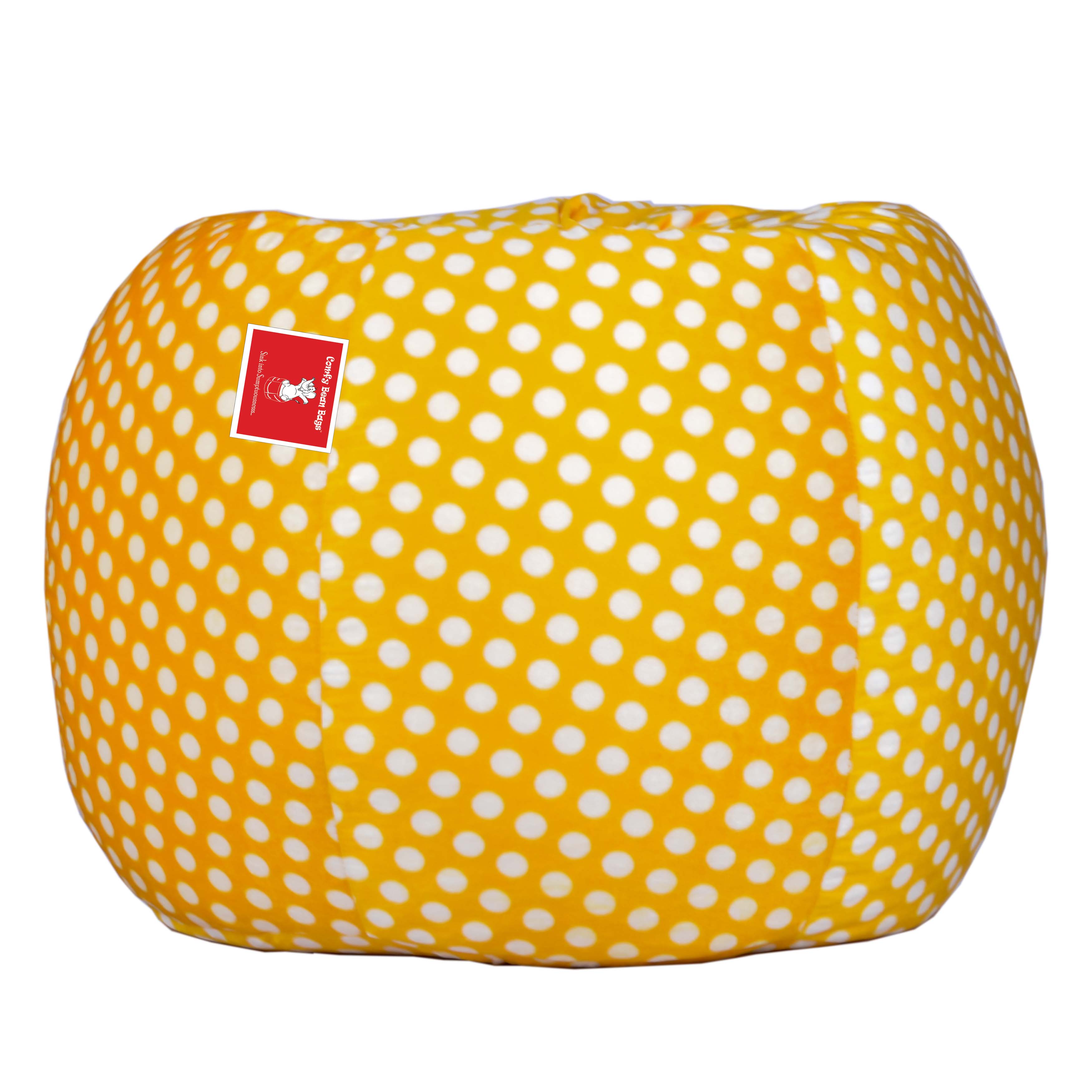 Buy Comfy Bean Bags - Bean Bag - Designer Fabric - Size Xxxl - Filled With Beans Filler - Polka 