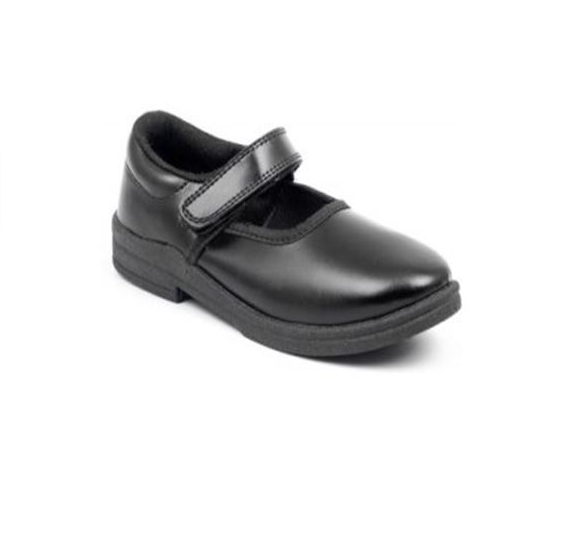 Buy Black School Shoe for Girls With Shoe Shiner Online @ ₹240 from ...