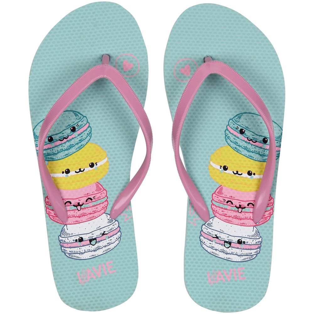 Buy Lavie Women's Blue Flip Flops Online @ ₹499 from ShopClues