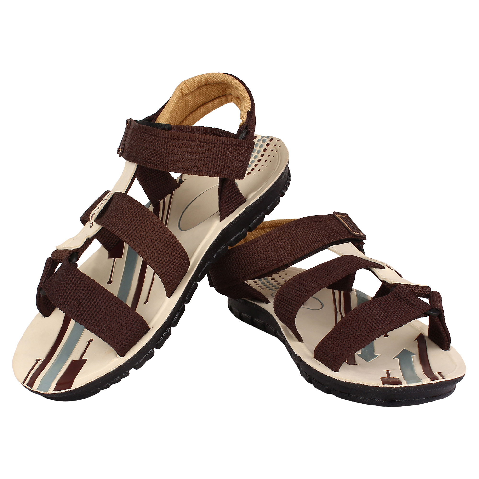 men's leather sandals and floaters
