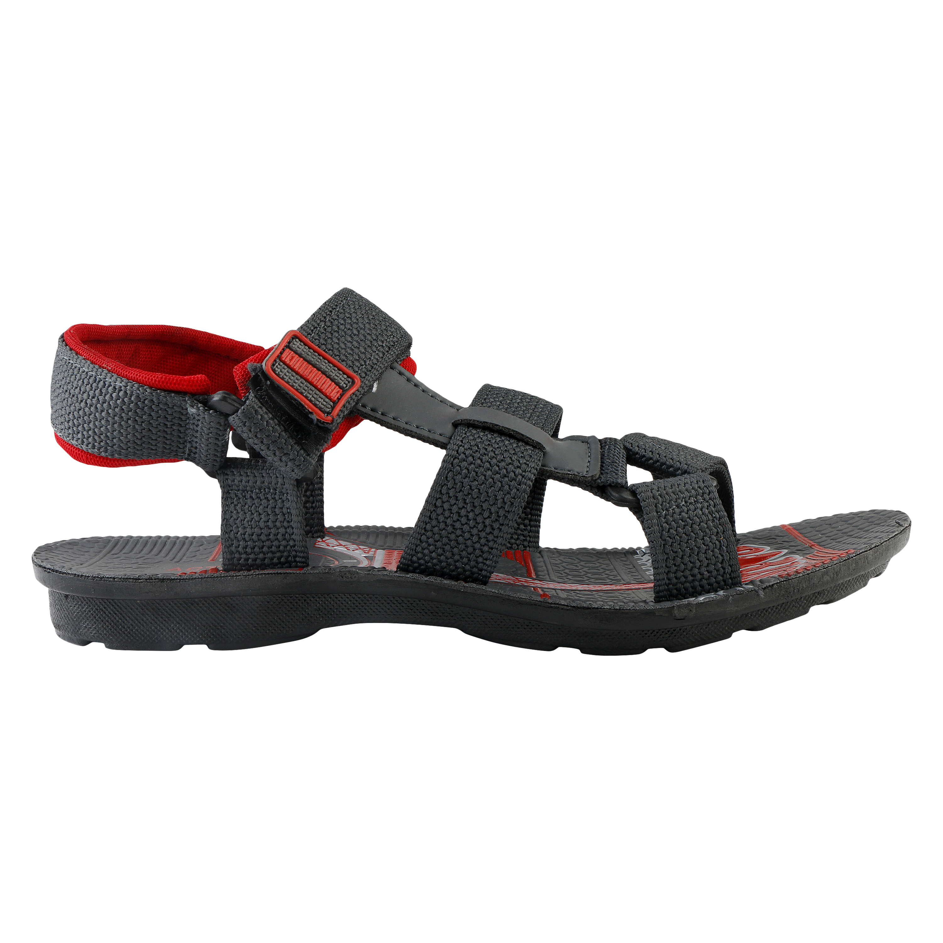 Buy Tempo Mens Stylish Sandals Floaters Combo( T2/Blk-Spr95/Gry Blu ...