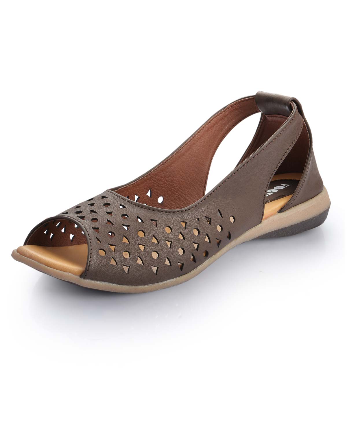 Buy Footsoul Imara Women's Sandal ( Brown ) ( FSL-22-04 ) Online @ ₹449 ...