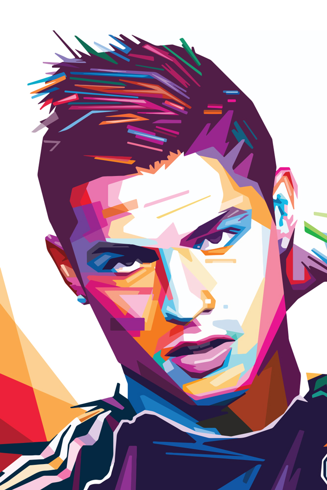 Buy Posterskart Cristiano Ronaldo Poster (12 x 18 inch) Online @ ₹199 ...