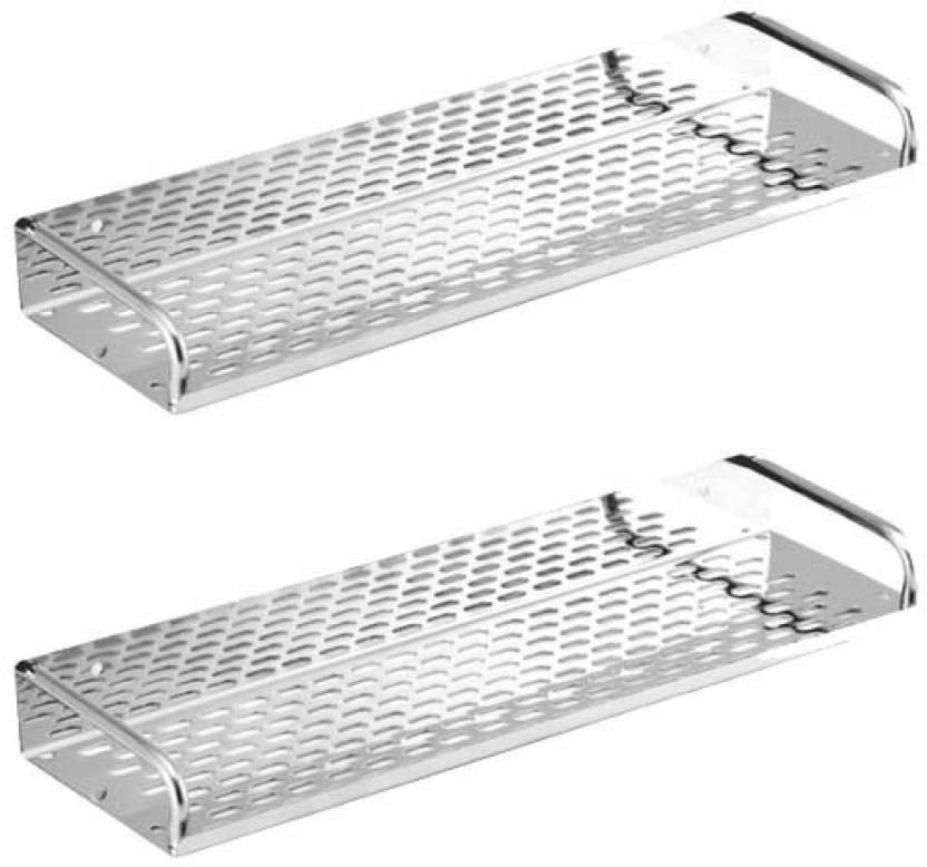 Buy Prestige Kitchen and Bathroom Stainless Steel Shelf 12inch Pack of ...
