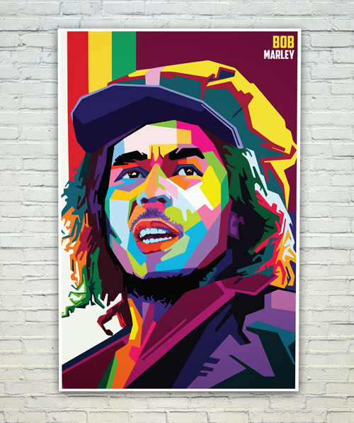 Buy Posterskart Bob Marley | Music | Hippie | Graphic Art Poster (12 x ...