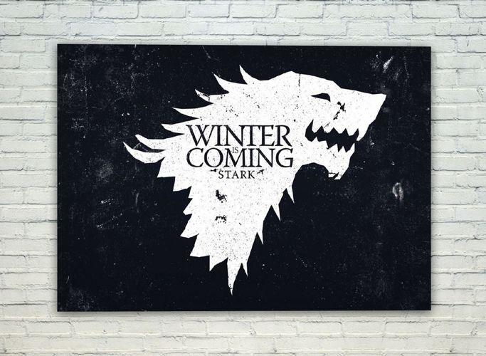 Buy Posterskart Game Of Thrones 'Winter Is Coming' Poster (12 x 18 inch ...