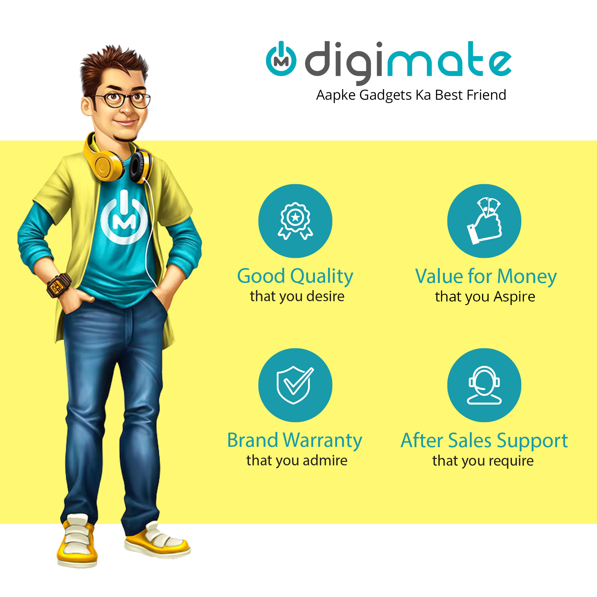 Buy Digimate Micro USB OTG Adapter + USB LED Light Online @ ₹399 from ...