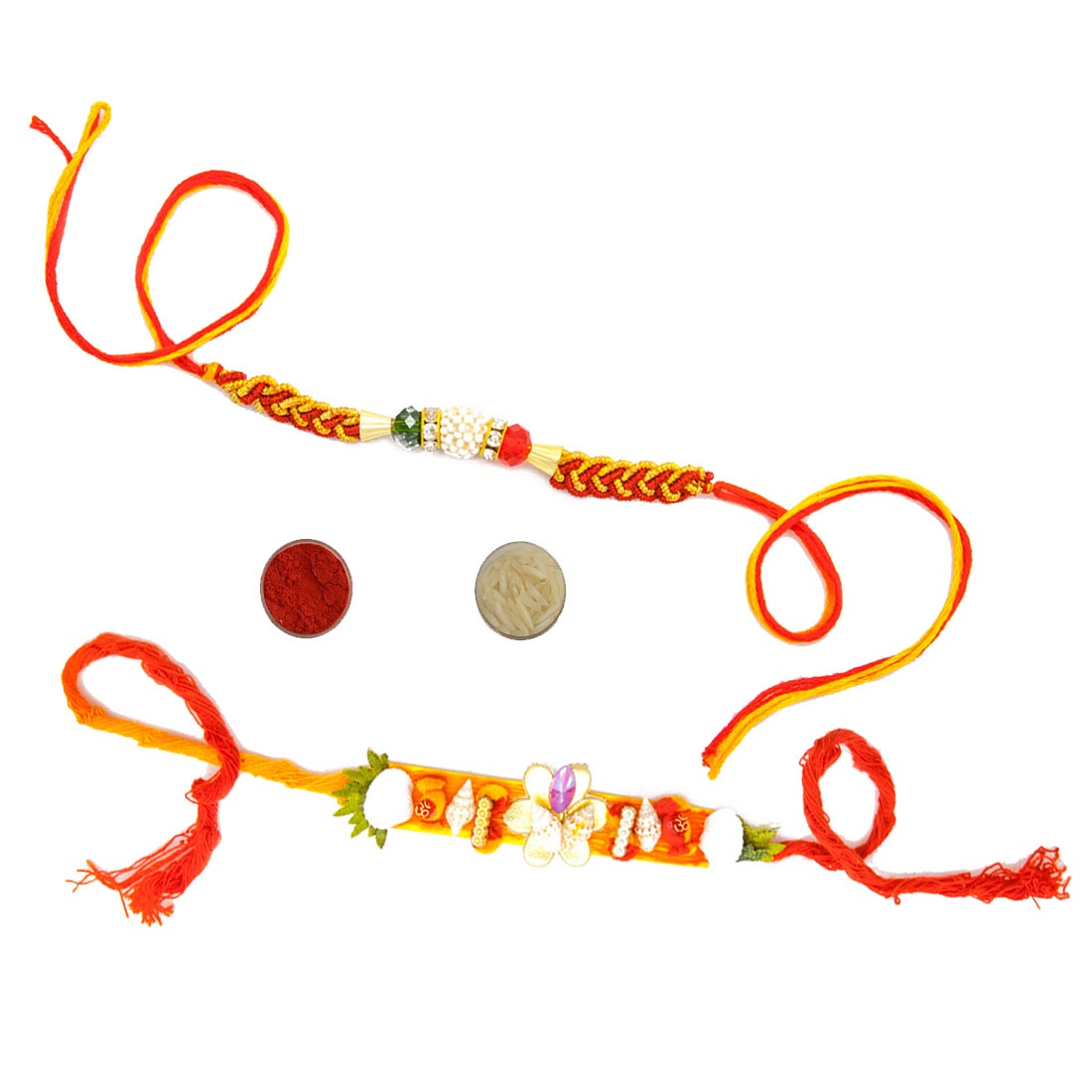 Adv Rakhi Shop Diamond - Stone Rakhi _R_B_DSR_02 Online - Shopclues