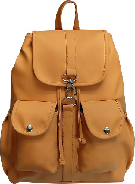 Buy VARSHA WOMEN BACKPACK BAG TAN 12 Online @ ₹499 from ShopClues