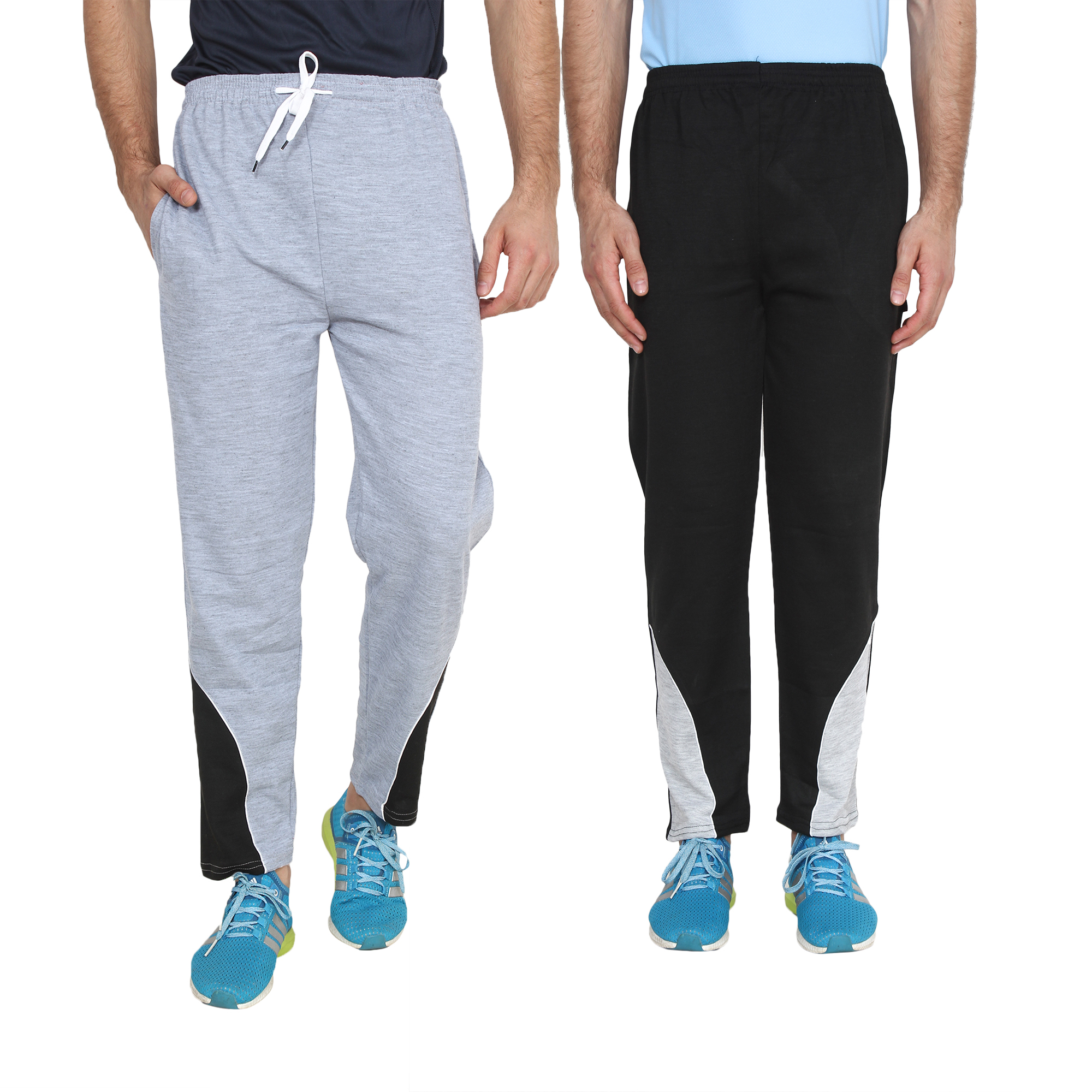 Buy Swaggy Solid Men's Track Pants (pack of 2) Online - Get 52% Off