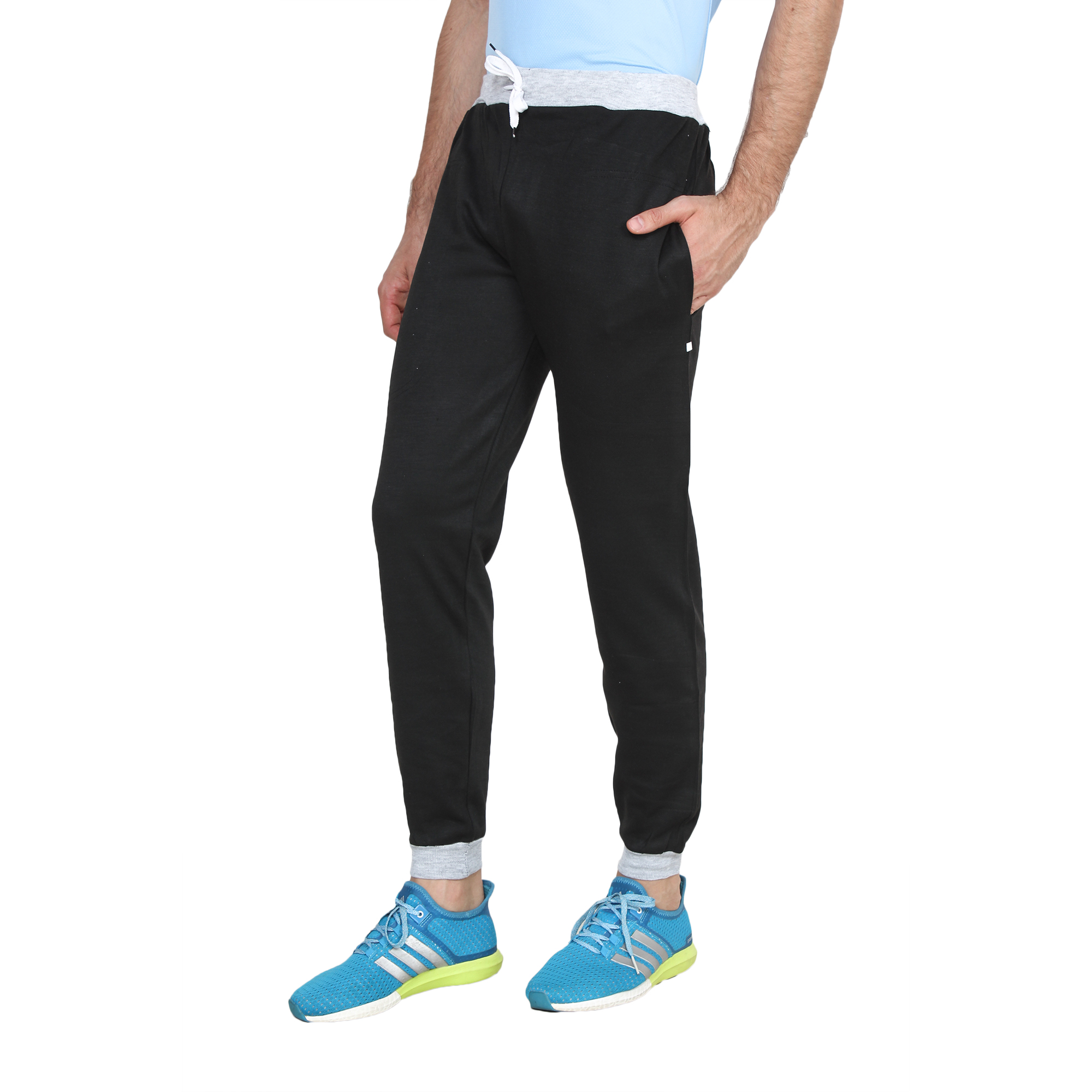Buy Swaggy Solid Men's Track Pants (pack of 2) Online @ ₹499 from ShopClues
