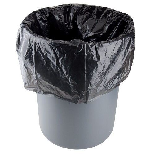 Buy 360 Pieces Black Disposable Garbage Bags / Dust Bin Bags (19X21