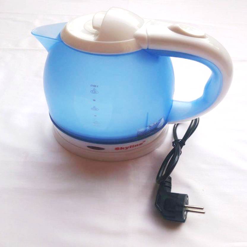 Buy Skyline VT7090 1.2 LTR 800 Watt Plastic Cordless Electric Kettle Concealed Element Online