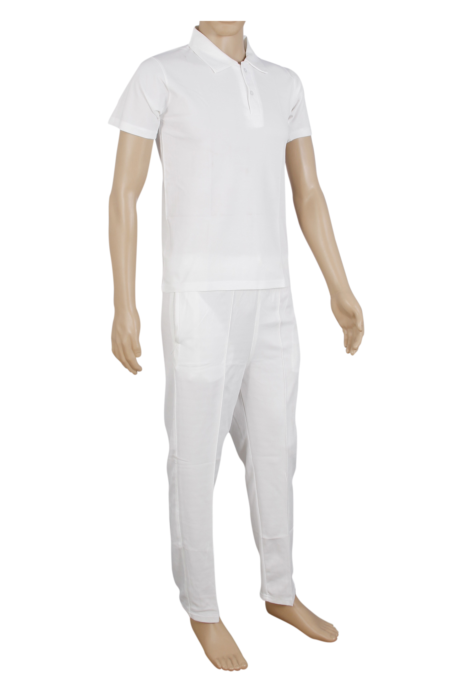 Buy RetailWorld White Colour Cricket Dress (Half Sleeves