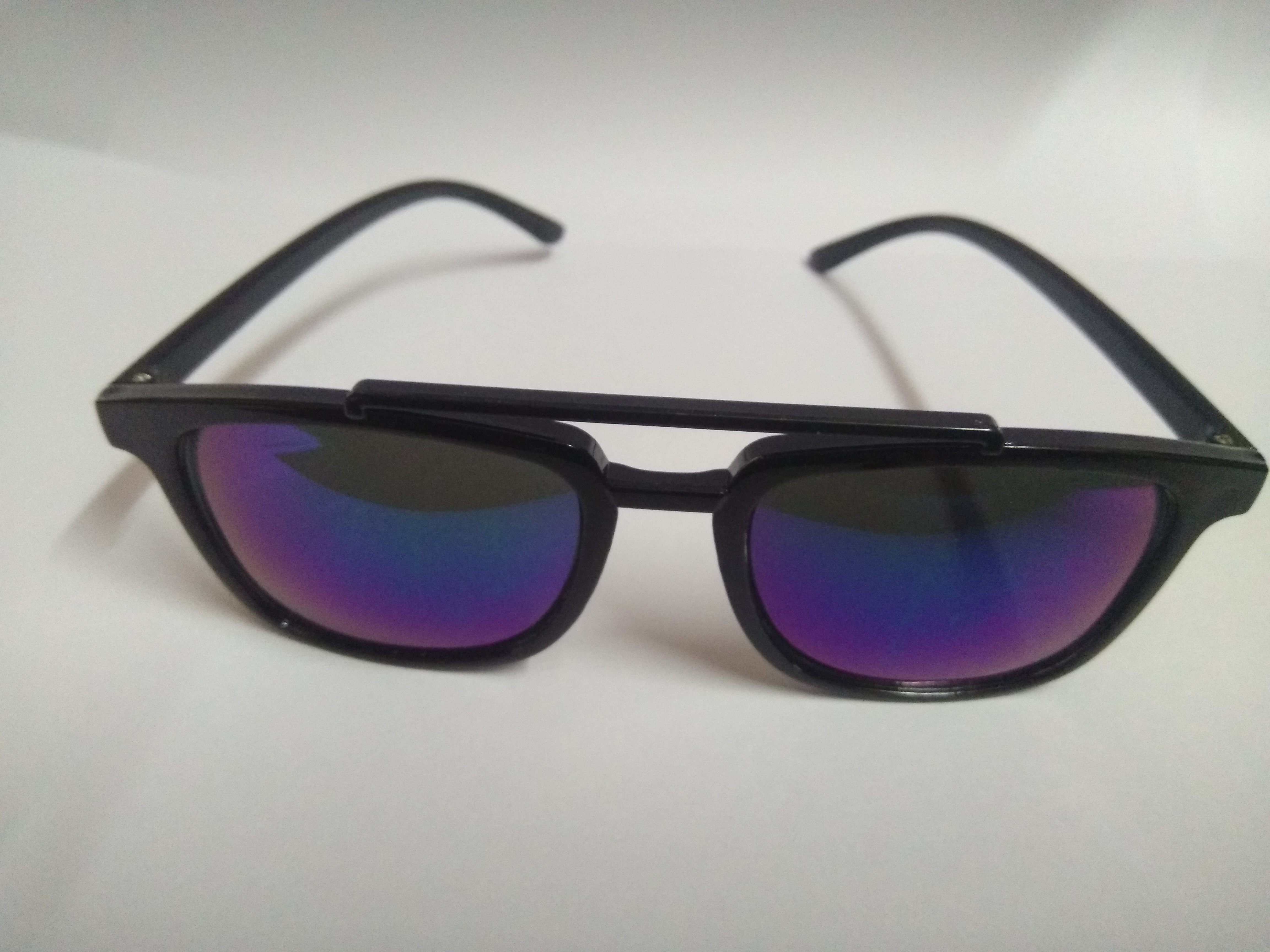 Buy Wrode (BarWyfrBlueMRcy) Blue Mirrored Wayfarer Sunglasses Online ...