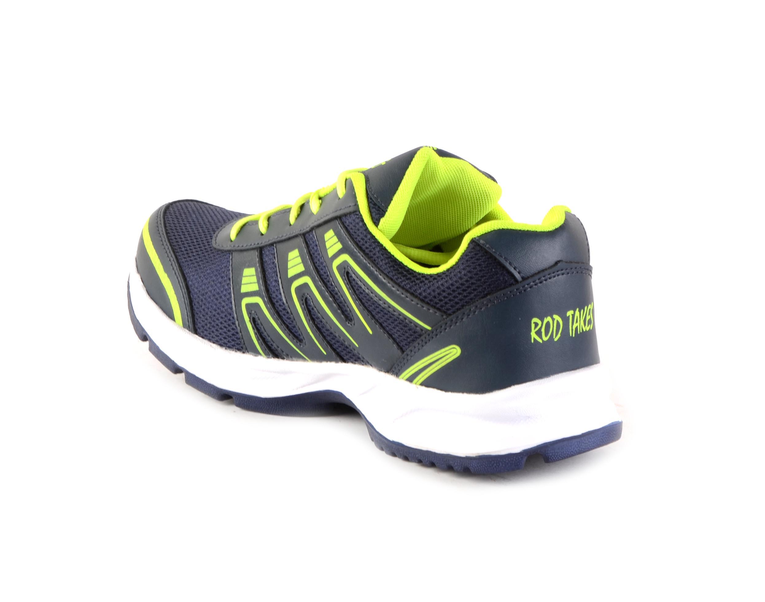 Running Shoe Rods Buy Rod Takes Men's Green Running Shoes Online @ ₹499 from ShopClues