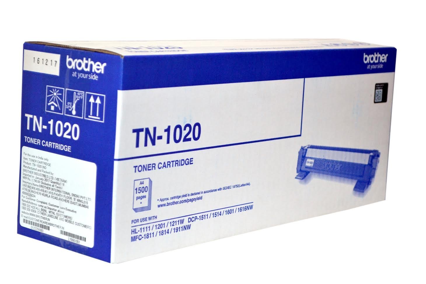 Brother TN 1020 Toner Cartridge