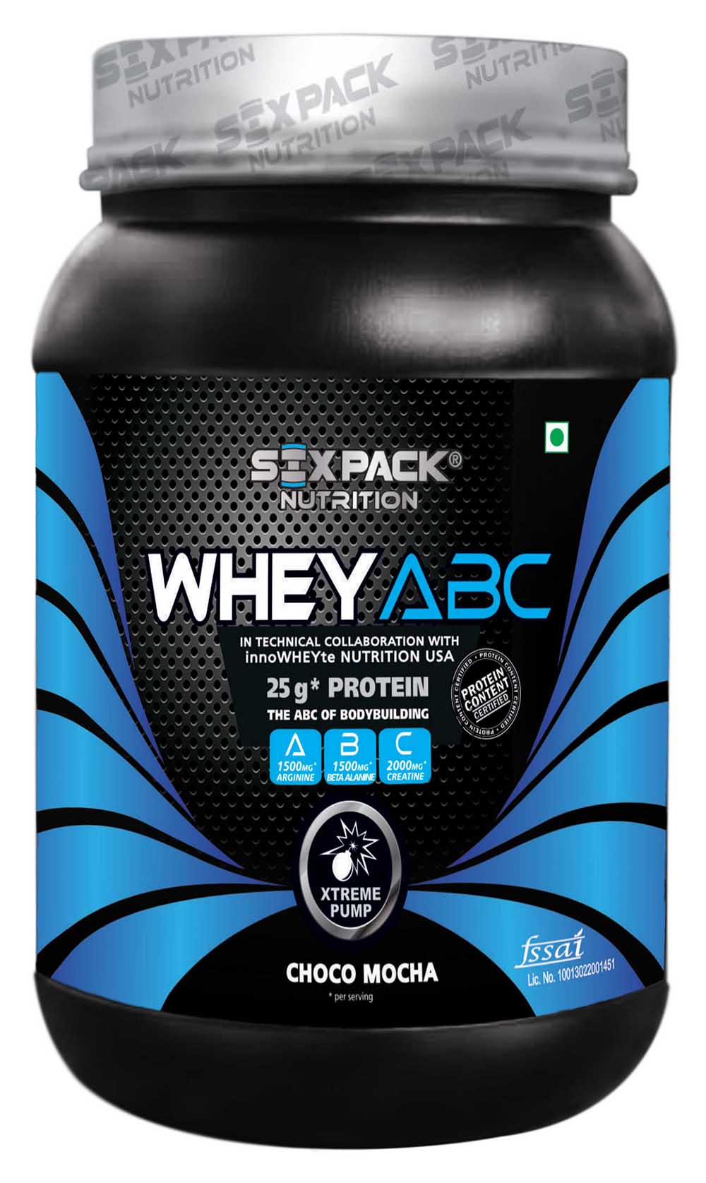 Buy Six Pack Nutrtion - Whey Abc-1Kg-Rich Chocolate Toffee Online ...