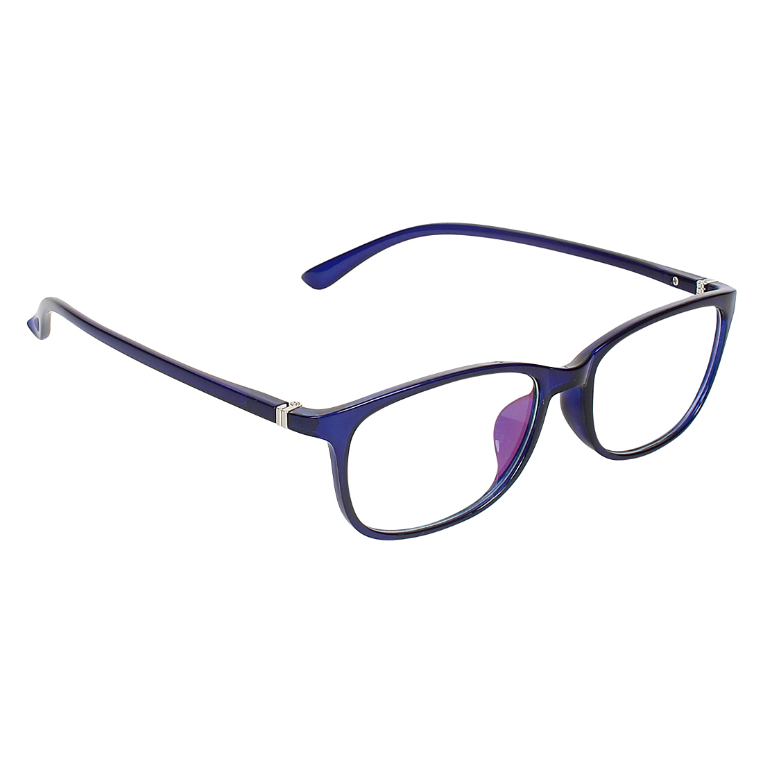 Buy Zyaden Blue Rectangle Spectacle Frame Fra 454 Online ₹349 From Shopclues