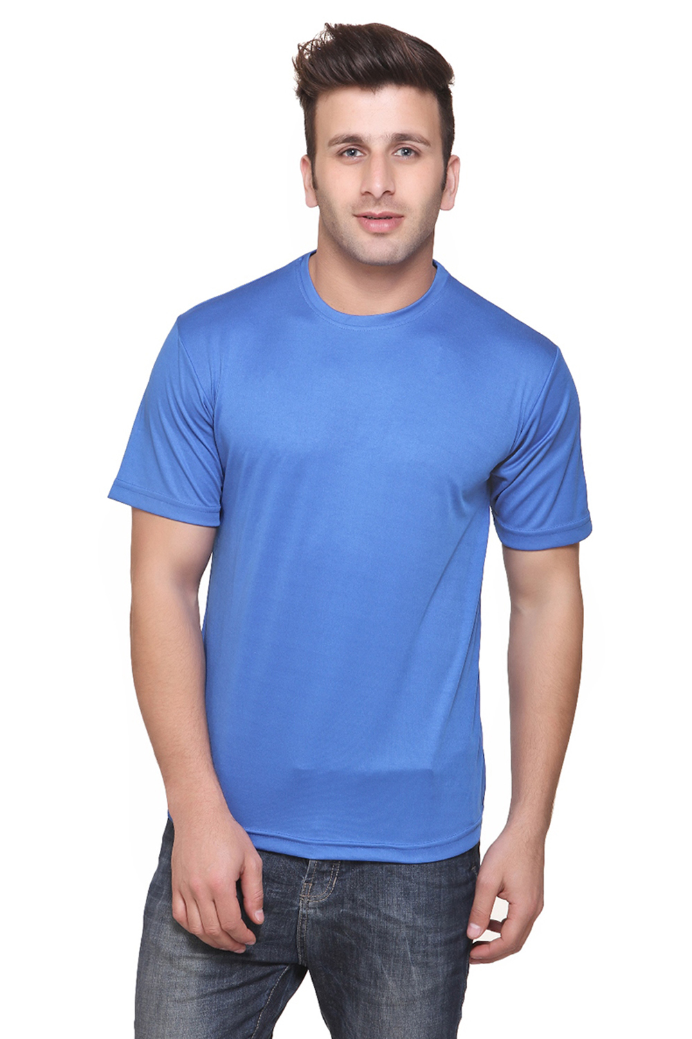 Buy Pack Of 8 Ketex Multicolor Round Neck Dri Fit T-Shirts For Men ...