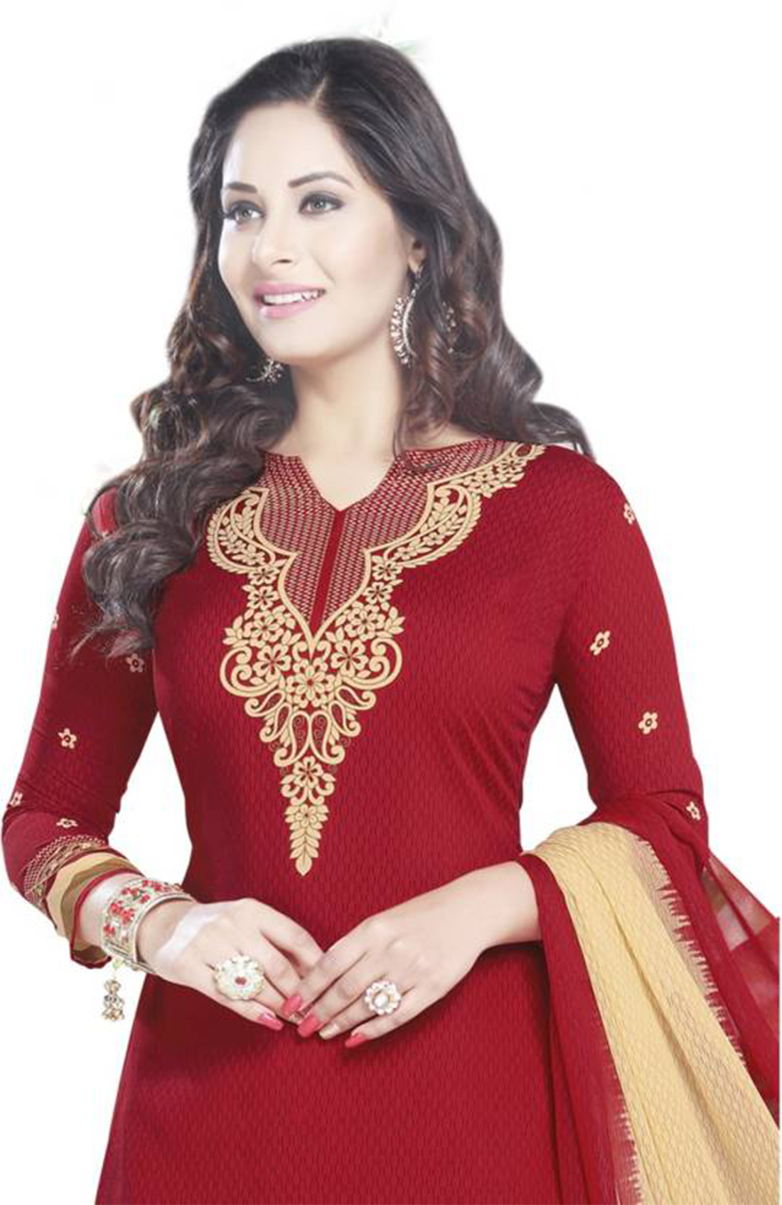printed salwar suit material