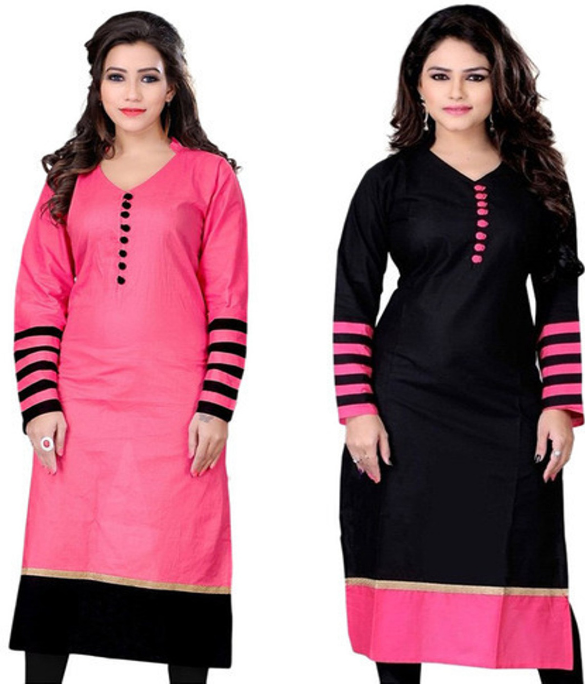 Buy Fancy Kurti For Girls- 2 Combo Online @ ₹1149 from ShopClues