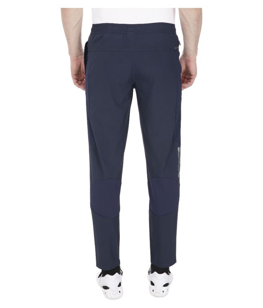 Buy Nike Navy Polyester Lycra Track pants Online - Get 81% Off
