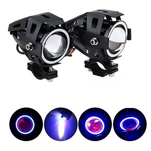 Buy AutoSun U7 LED Fog Light Bike Driving DRL Fog Light Spotlight, High ...