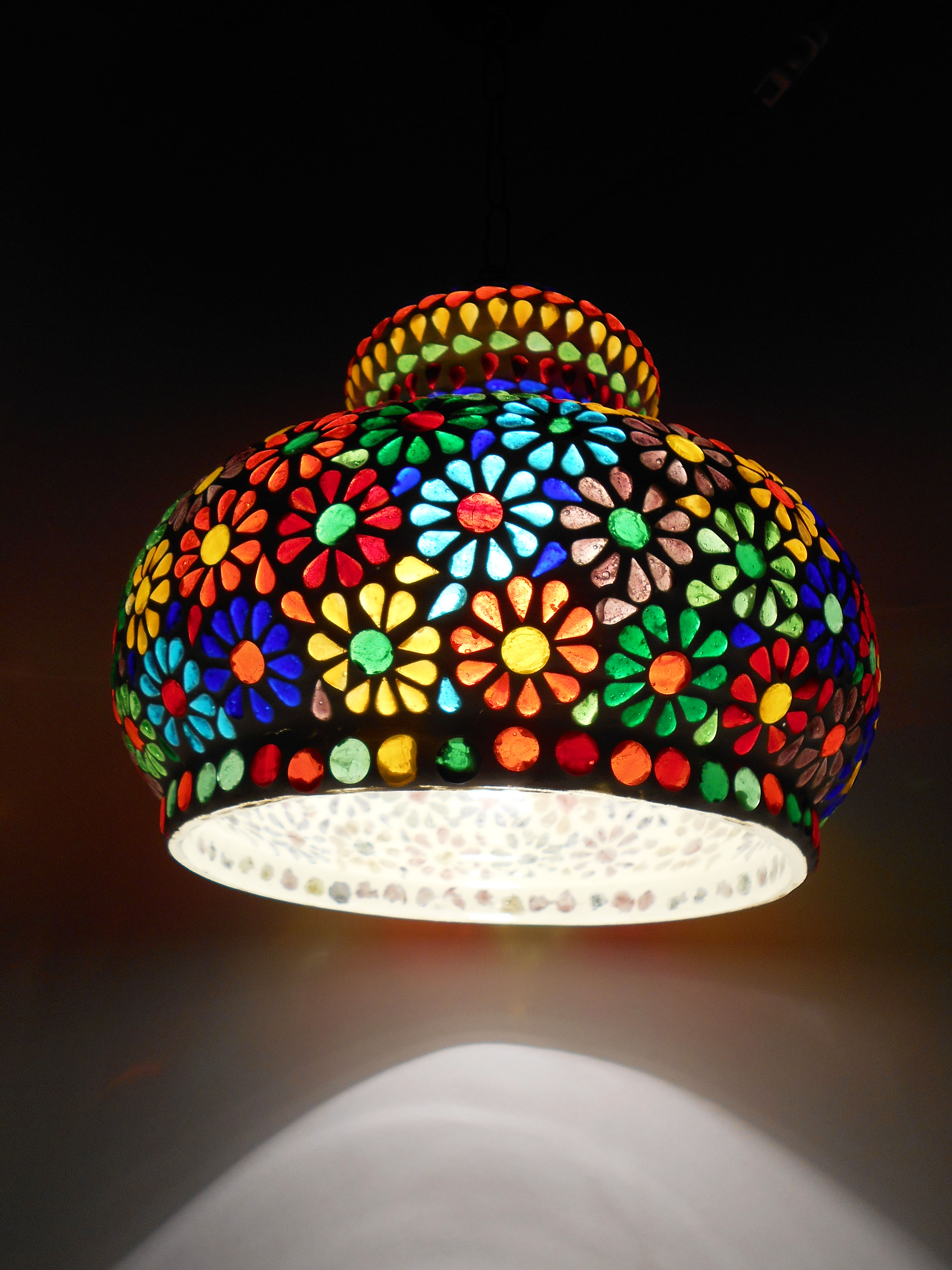 Buy Susajjit Big Size Flower Design Decorative Ceiling Lamp Artistic