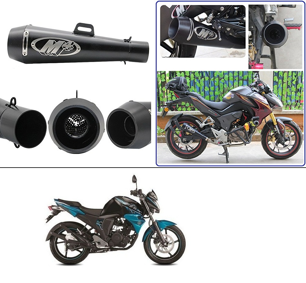 Buy AutoStark 51mm Inlet Long Grenade Launcher Shape Exhaust Pipe