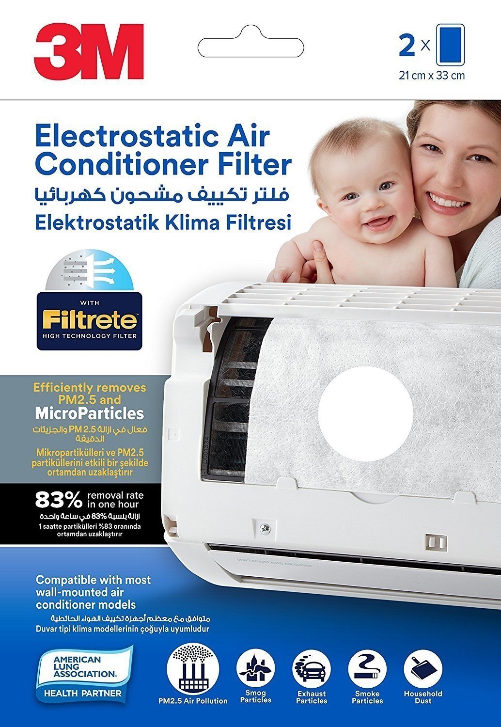 Buy 3M Electrostatic Air Conditioner Filters Online ₹366 from ShopClues