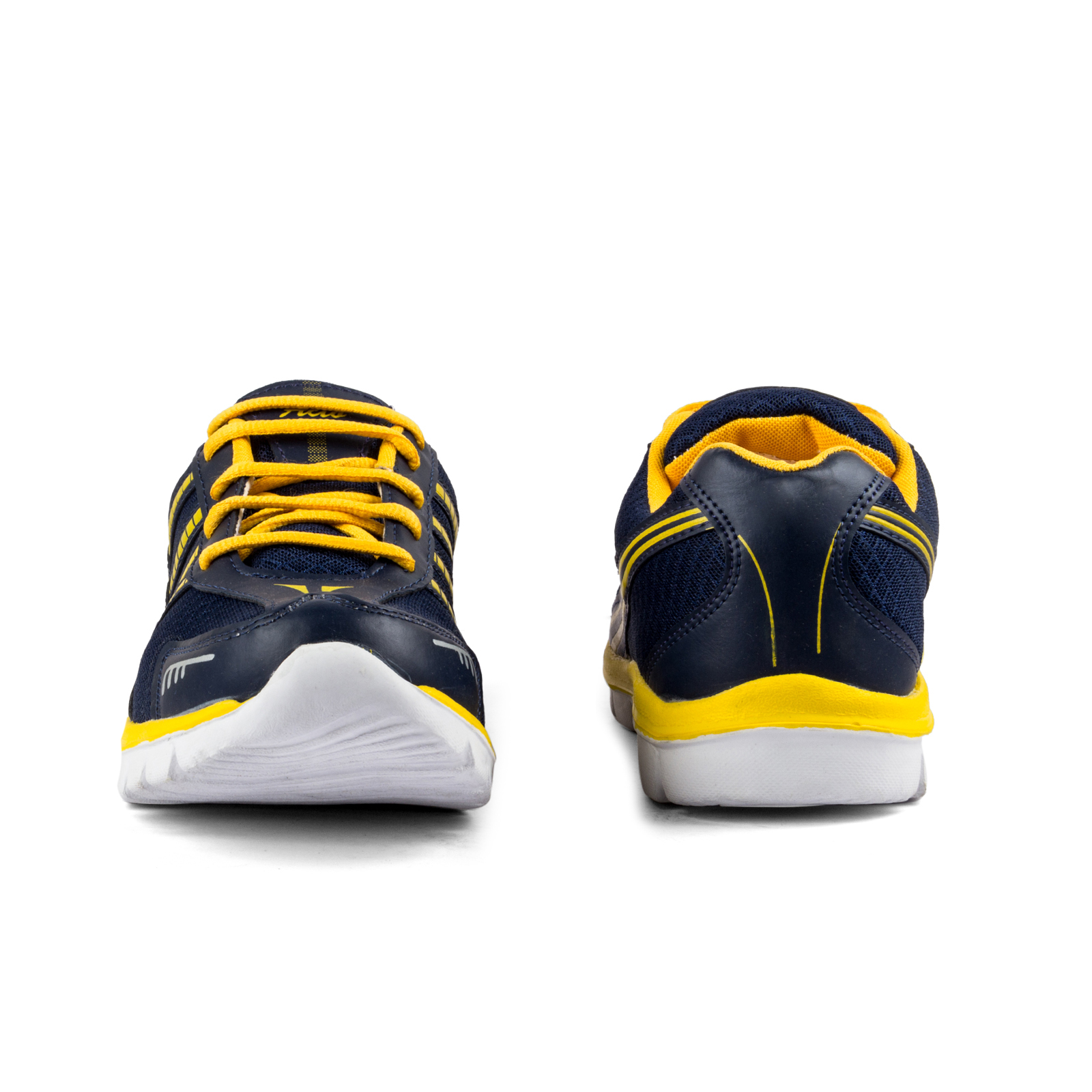 light blue and yellow shoes